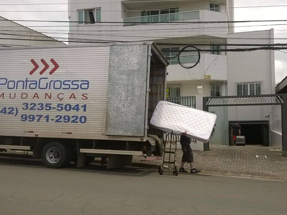 Ponta Grossa Mudanças - 25º trabalho realizado