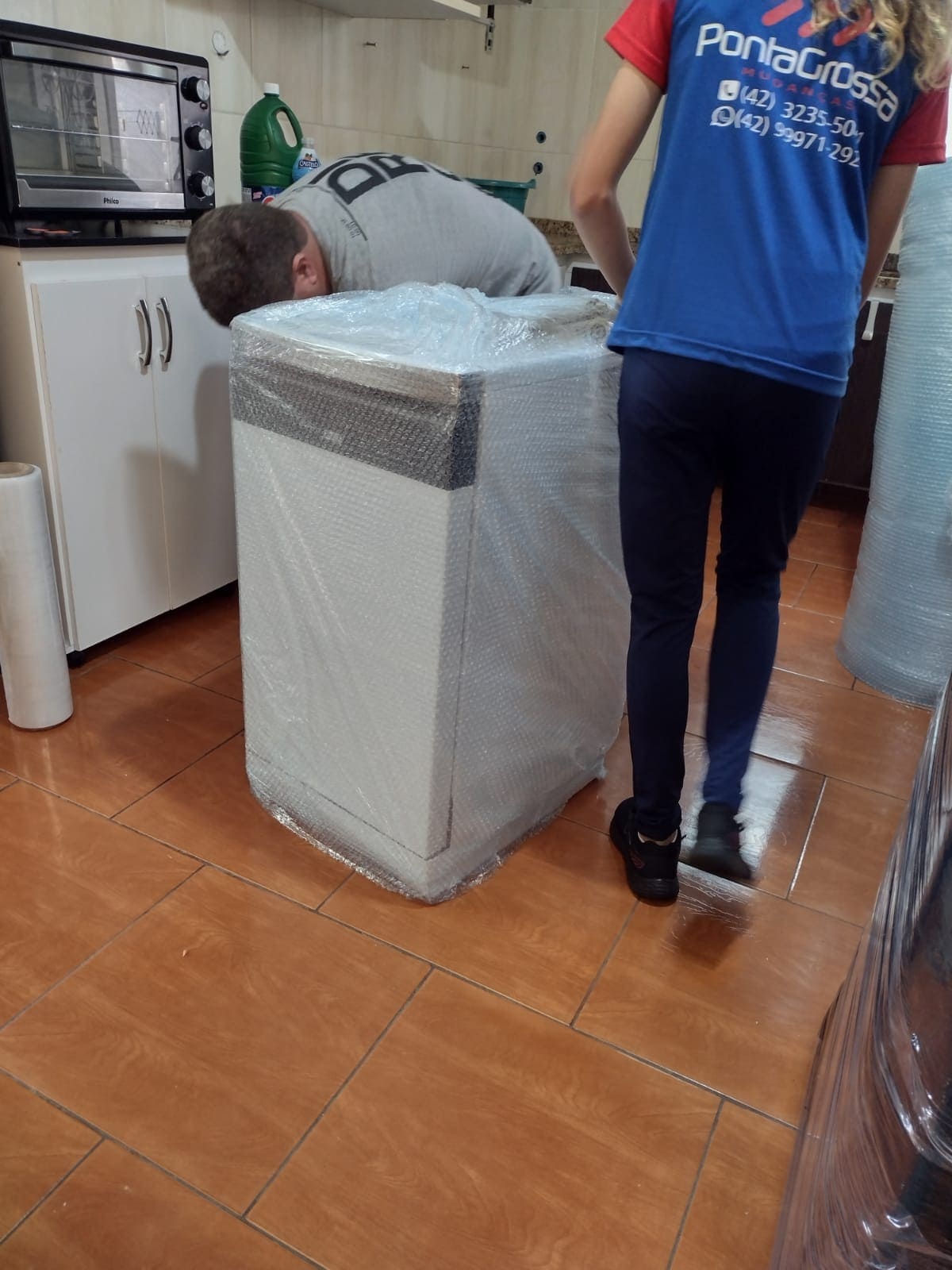 Ponta Grossa Mudanças - 3º trabalho realizado