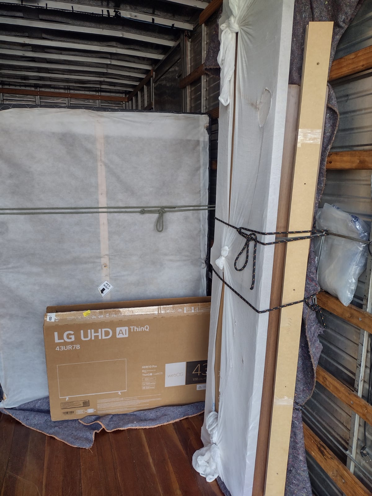 Ponta Grossa Mudanças - 45º trabalho realizado